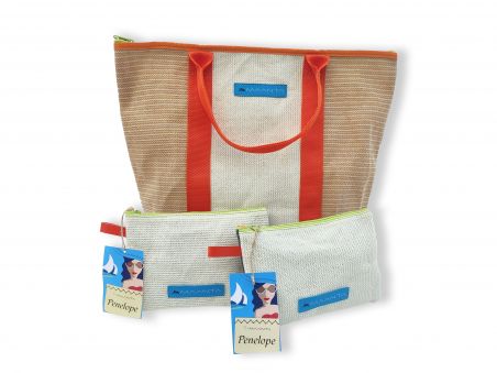 Recycling Clutch Bag: gemaakt van gerecyclede schaduwzeil stof