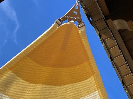 Saill ademend - premium schaduwdoek winddoorlatend en windbestendig