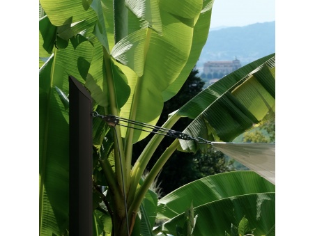 Paal Aluminium voor schaduwdoeken Alu-SimplE