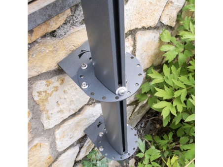 Paal Aluminium voor schaduwdoeken Alu-SimplE