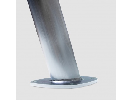Ulisse - Paal Voor Schaduwdoeken Staal Variabele Hoogte