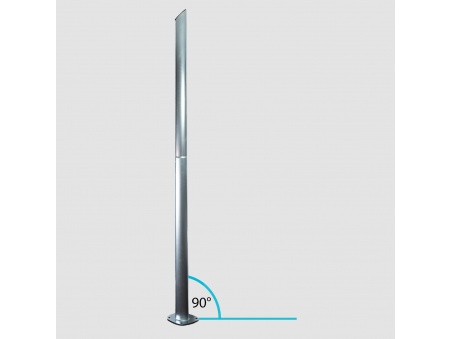 Ulisse - Paal Voor Schaduwdoeken Staal Variabele Hoogte