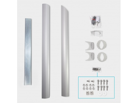 Paal Aluminium voor schaduwdoeken Alu-SimplE