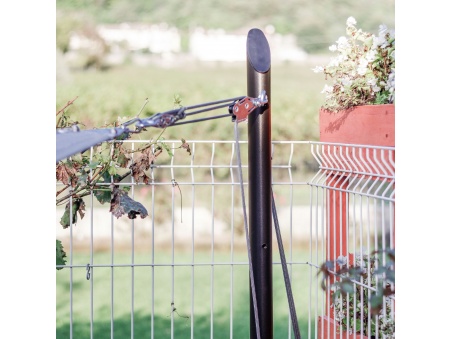 Ulisse - Paal Voor Schaduwdoeken Staal Variabele Hoogte