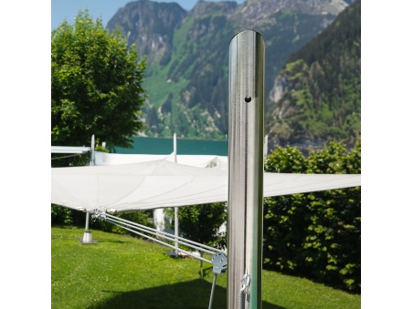 EZ Mast Inox - De 304 Inox Mast Voor Schaduwzeilen