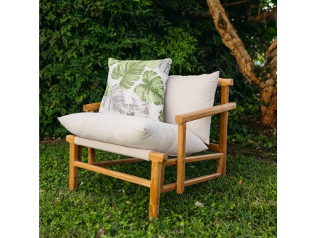 Marra: Waterdicht buitenkussen met zachte vulling | Maanta