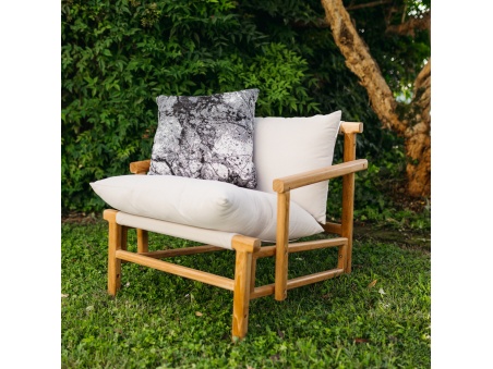 Marra: Waterdicht buitenkussen met zachte vulling | Maanta