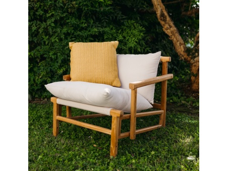 Marra: Waterdicht buitenkussen met zachte vulling | Maanta