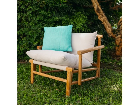 Marra: Waterdicht buitenkussen met zachte vulling | Maanta