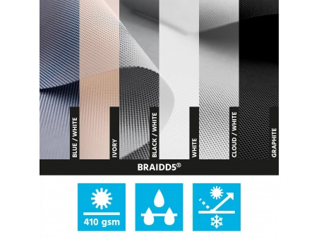 Buitenrolgordijn Easy Roll V2 - Economisch en Tegen de Beste Prijs