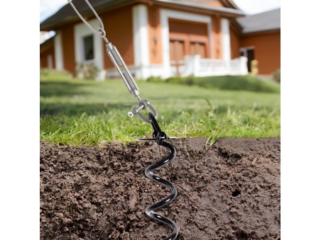 EZ Drill: Verankering aan grondpaal Schaduwzeilen | Maanta