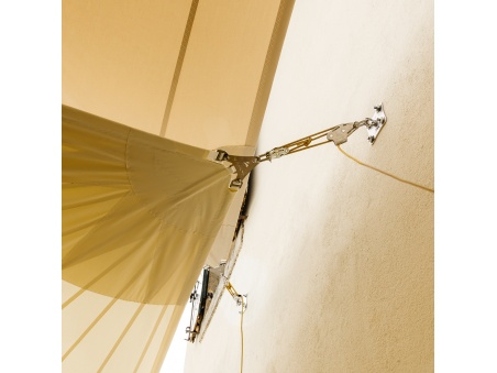 Kit wandmontage Muscle X3 met tractie booster voor schaduwdoeken