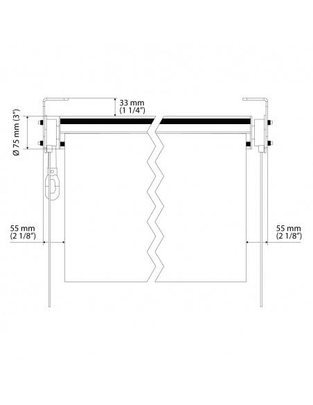 Easy Clear: Transparant PVC Screen Rolgordijn Online