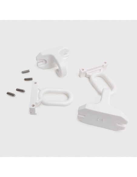 Set haken voor verticale rolgordijnen - Paar ogen en haken voor uw verticale zonnescherm