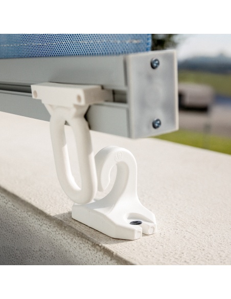 Set haken voor verticale rolgordijnen - Paar ogen en haken voor uw verticale zonnescherm