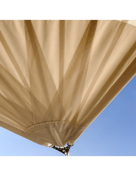 Solaria +Plus Waterdicht - De evolutie van ons beste waterdichte radiaal gesneden schaduwzeil