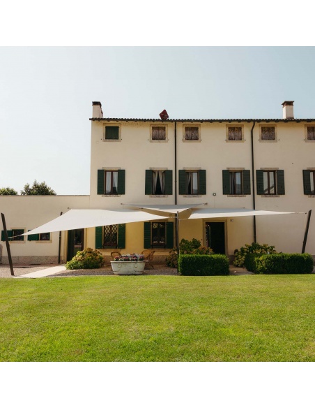 Solaria +Plus Waterdicht - De evolutie van ons beste waterdichte radiaal gesneden schaduwzeil