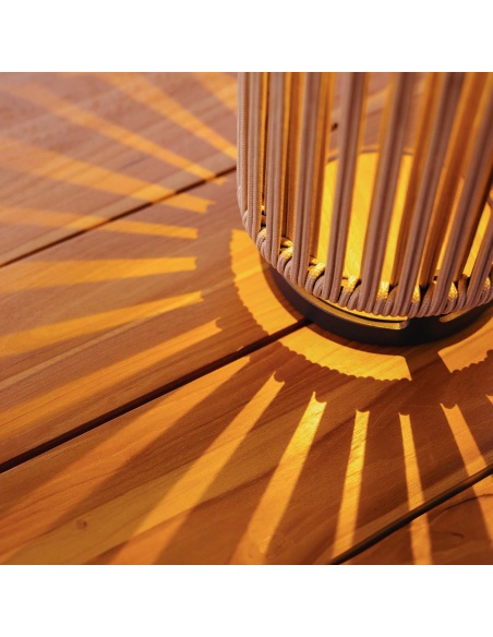 ROPE Light: Buitenlamp van Gevlochten Touw | Maanta