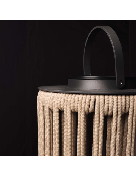 ROPE Light: Buitenlamp van Gevlochten Touw | Maanta