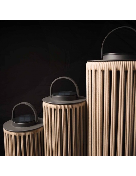 ROPE Light: Buitenlamp van Gevlochten Touw | Maanta