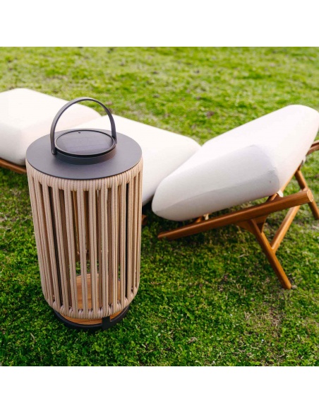 ROPE Light: Buitenlamp van Gevlochten Touw | Maanta