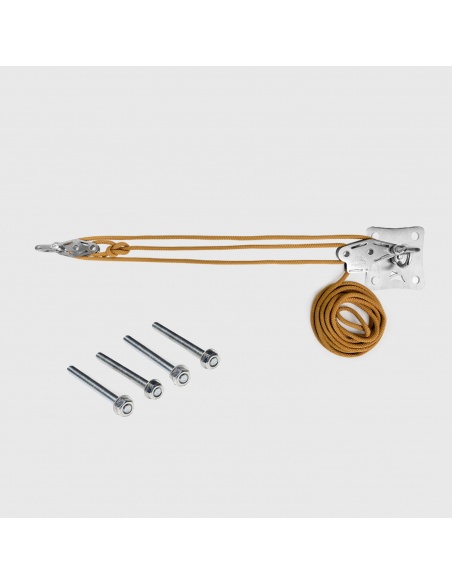 Kit wandmontage Muscle X3 met tractie booster voor schaduwdoeken