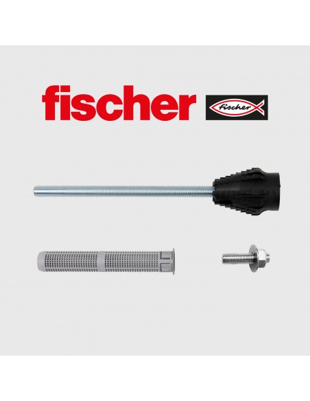 Fischer Thermax: schroeven en draadstangen voor wanden met warmte-isolatie
