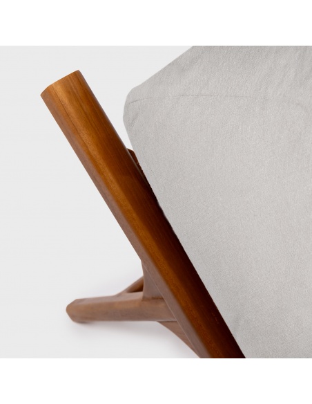 Tuga: Uniek nautisch ontwerp teak zonnebed