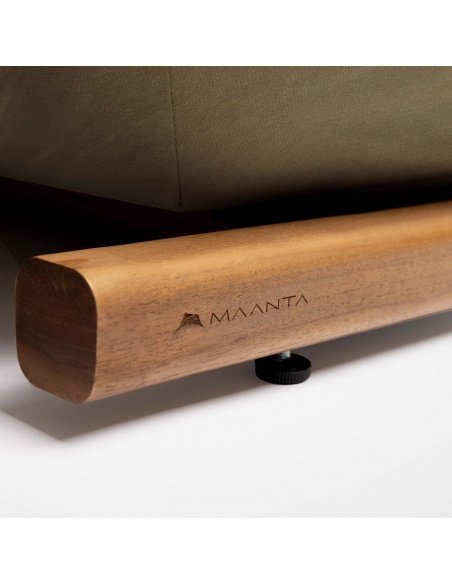 Tuga: Uniek nautisch ontwerp teak zonnebed