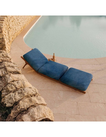 Tuga: Uniek nautisch ontwerp teak zonnebed