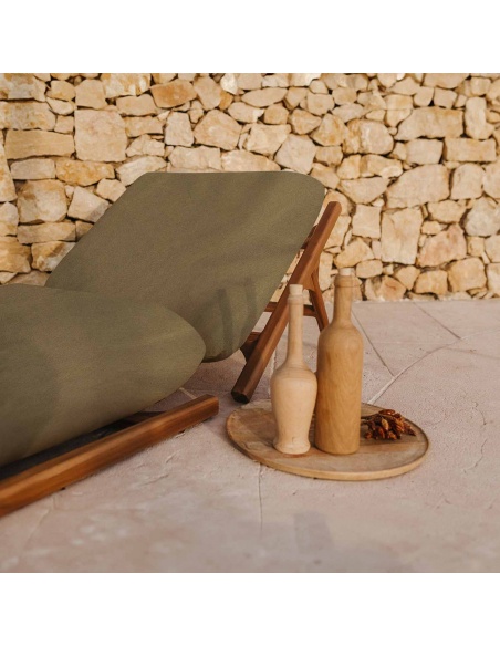 Tuga: Uniek nautisch ontwerp teak zonnebed