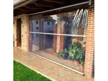 Easy Clear Op Maat - Transparant PVC rolgordijn