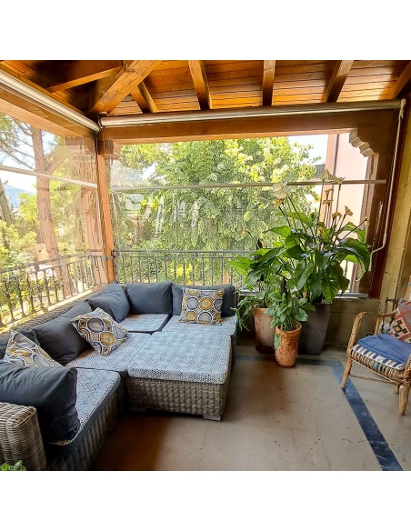 Easy Clear: Transparant PVC Screen Rolgordijn Online