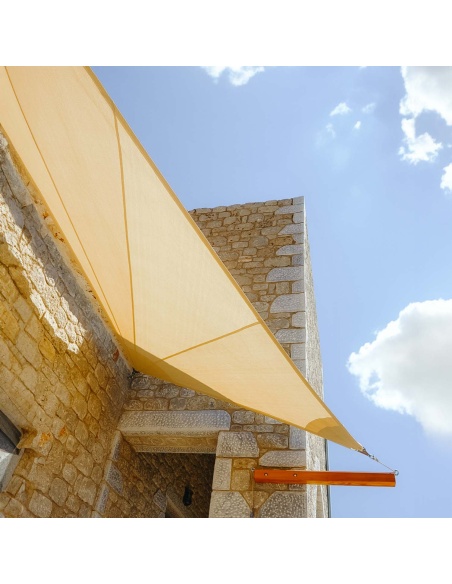 Solaria Ademend - ons beste zonnedoek met radiale snit