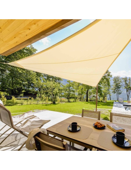 Solaria waterdicht - Ons beste radiaal gesneden schaduwdoek