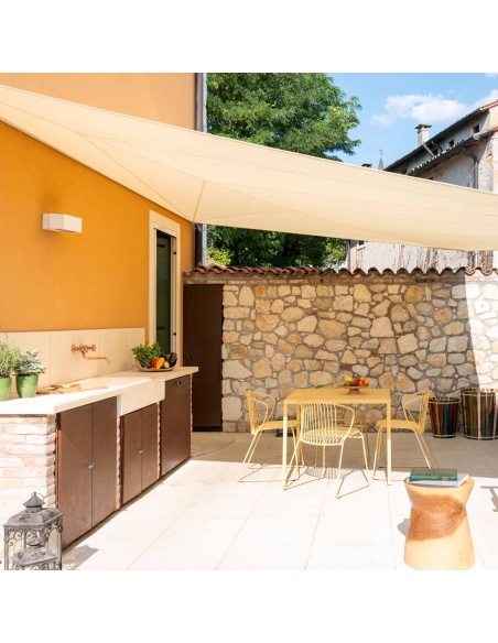 Solaria Lean Stock – Gereviseerd zeil met muurprofiel