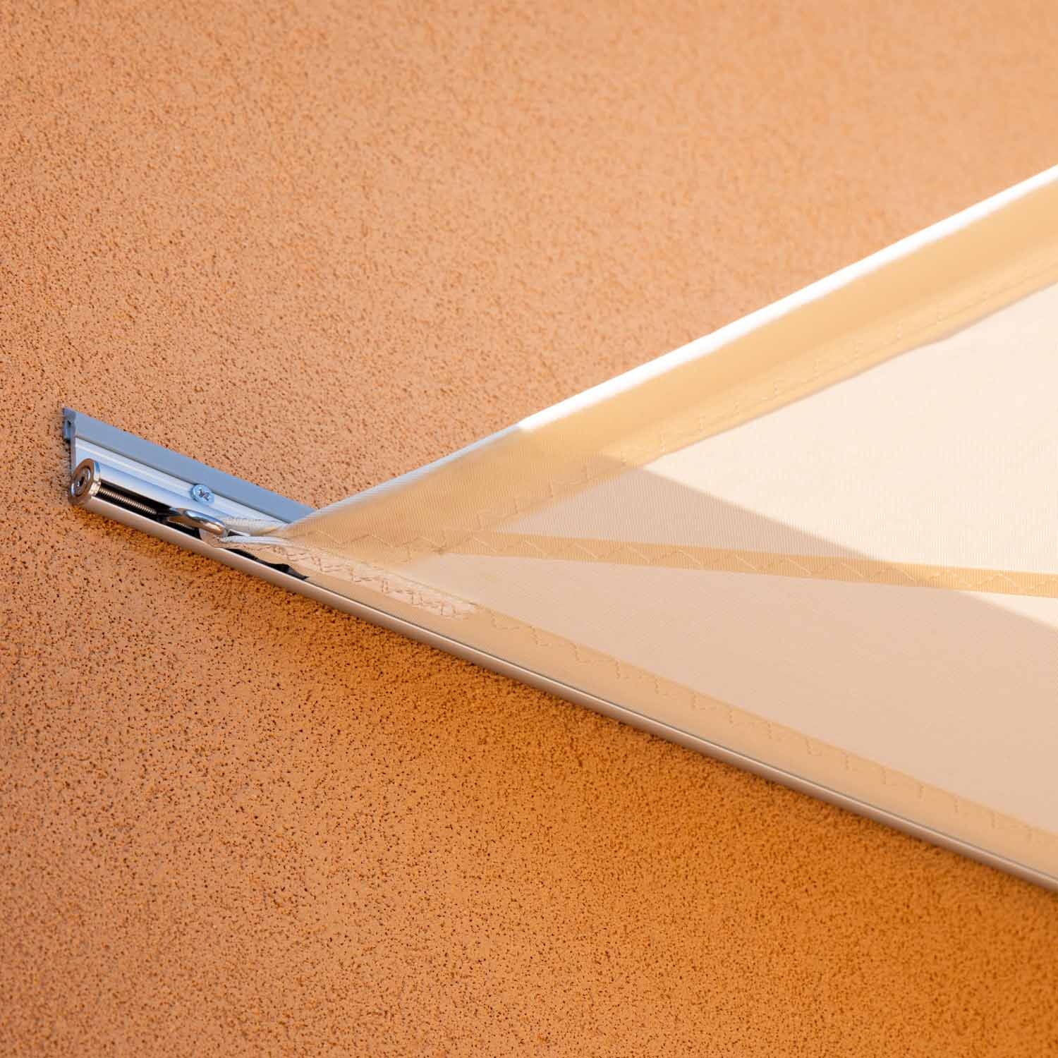 Solaria Lean Stock – Gereviseerd zeil met muurprofiel 2