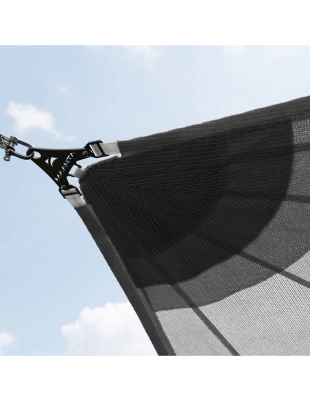 Solaria Ademend - ons beste zonnedoek met radiale snit