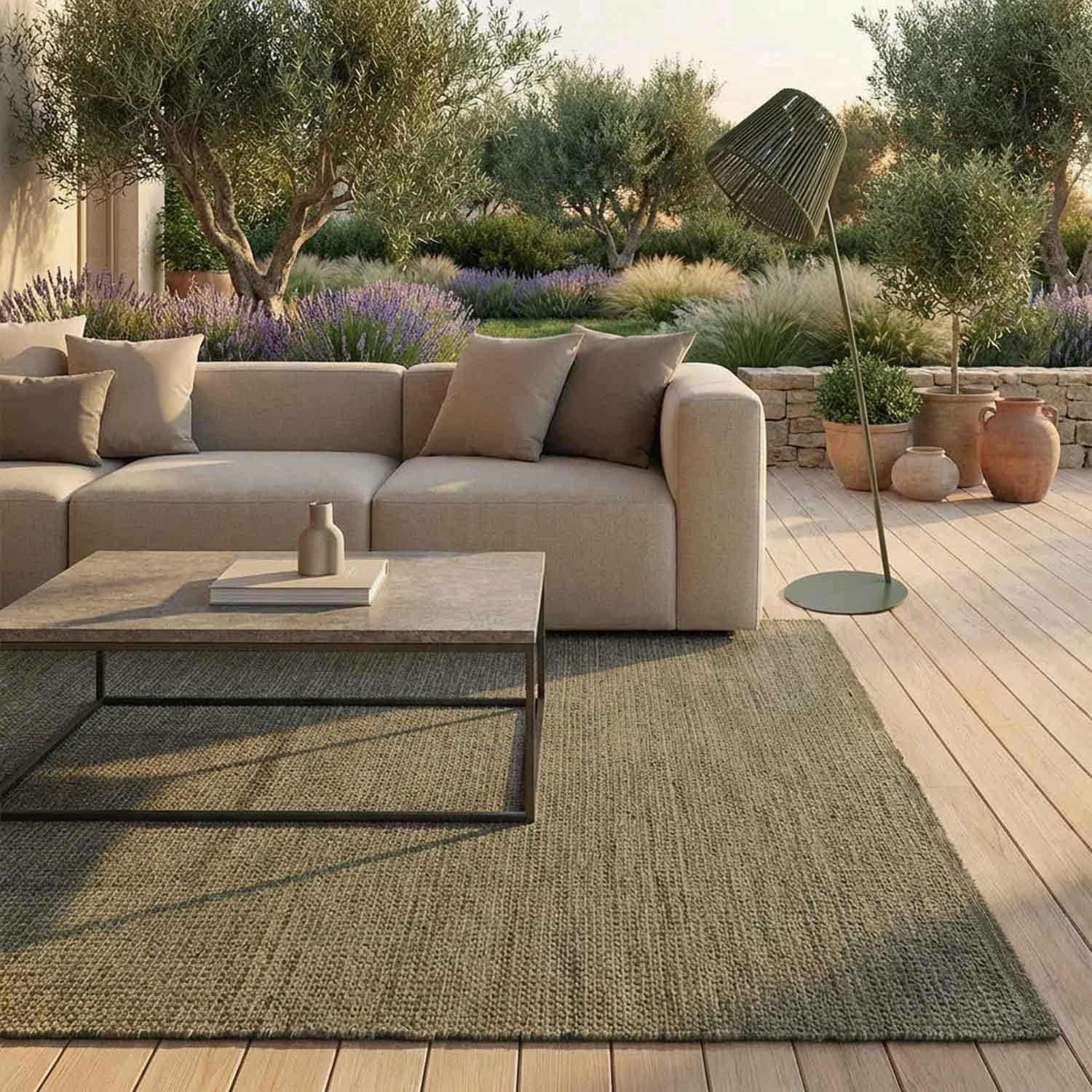 Tramelia: Handgeweven buitentapijt 2