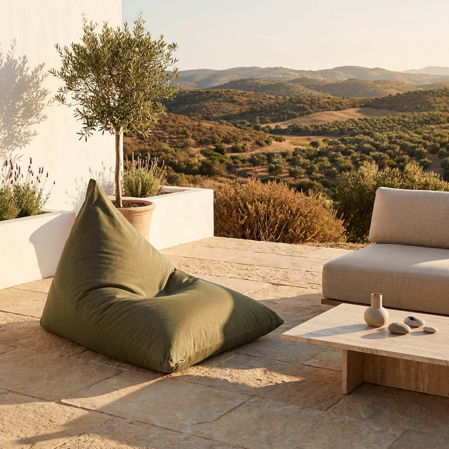 Thera: Zitzak Buiten en Waterbestendige Luxe Zitzak 2