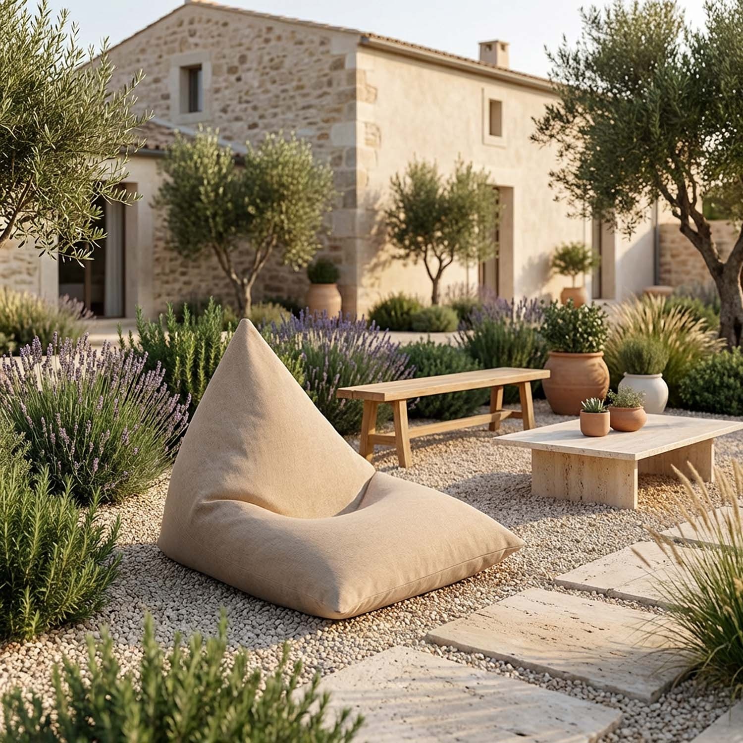 Thera: Zitzak Buiten en Waterbestendige Luxe Zitzak 2