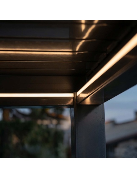 Lyra T6: Bioklimatische pergola met 6 unieke technologieën