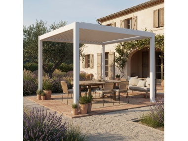 Lyra T6: Bioklimatische pergola met 6 unieke technologieën
