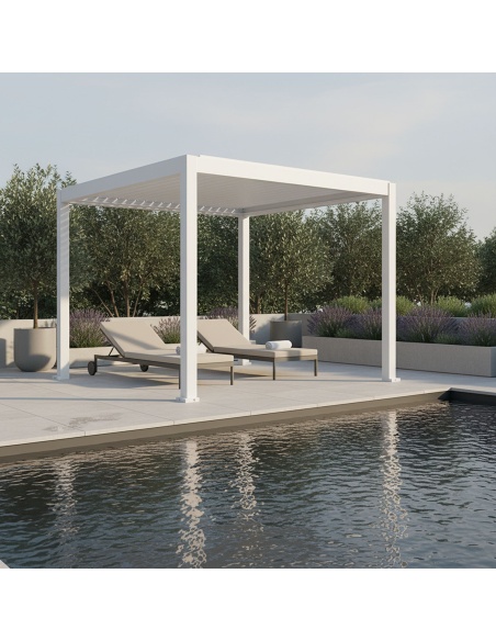 Lyra T6: Bioklimatische pergola met 6 unieke technologieën