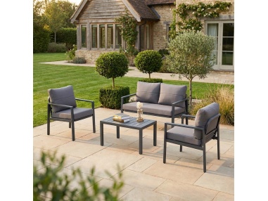 Siena aluminium loungeset modern tuin