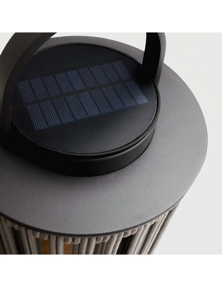 Marinea: Buitenlamp van gevlochten touw