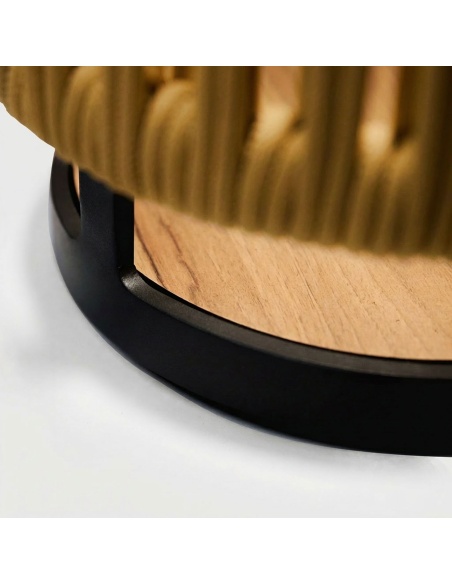 Marinea: Buitenlamp van gevlochten touw