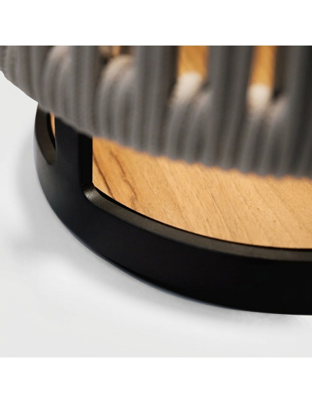 Marinea: Buitenlamp van gevlochten touw