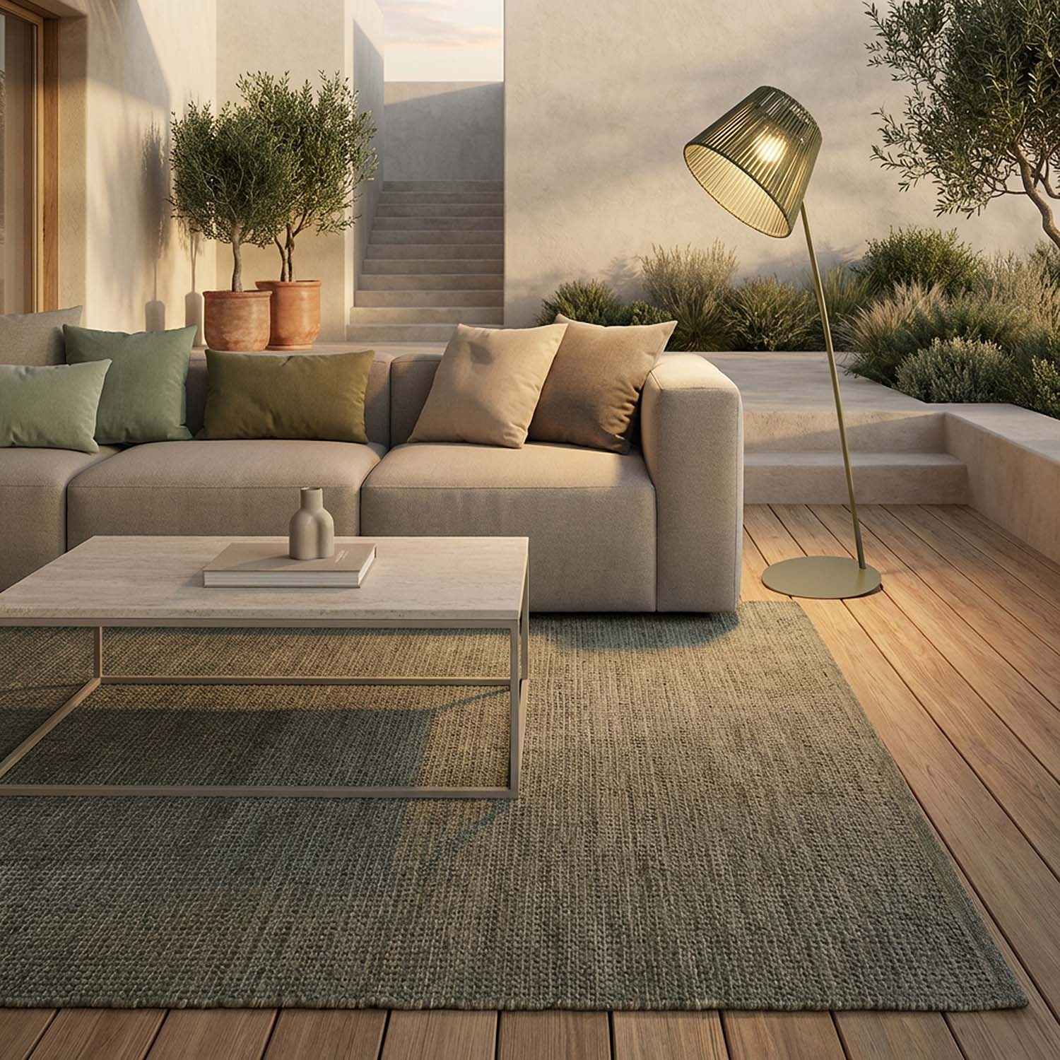 Ropelle: design solar buitenlamp 160 cm