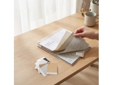 Stofstalen rolgordijnen: Kleuren & materialen